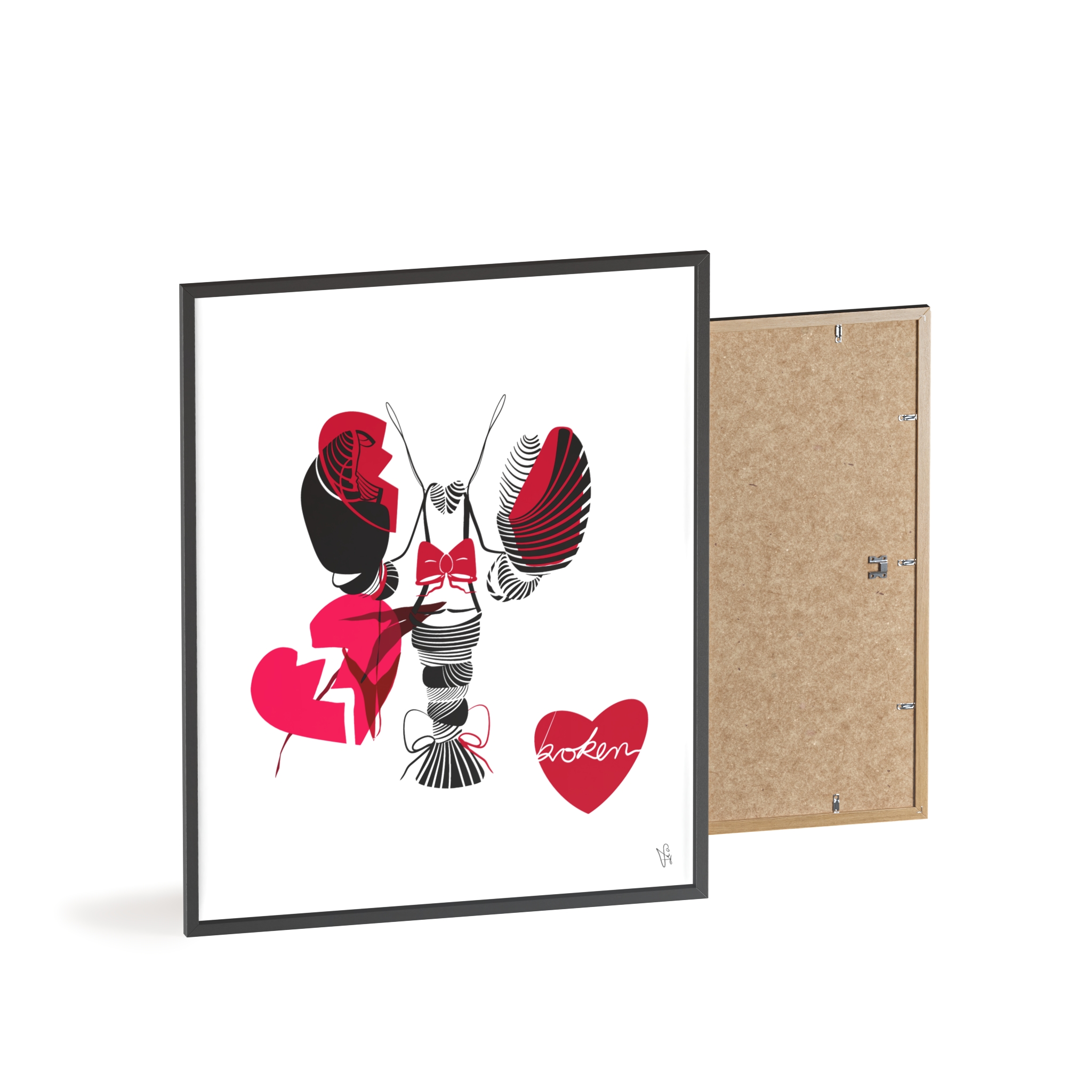 Heartbroken Poster, Framed - Image 2