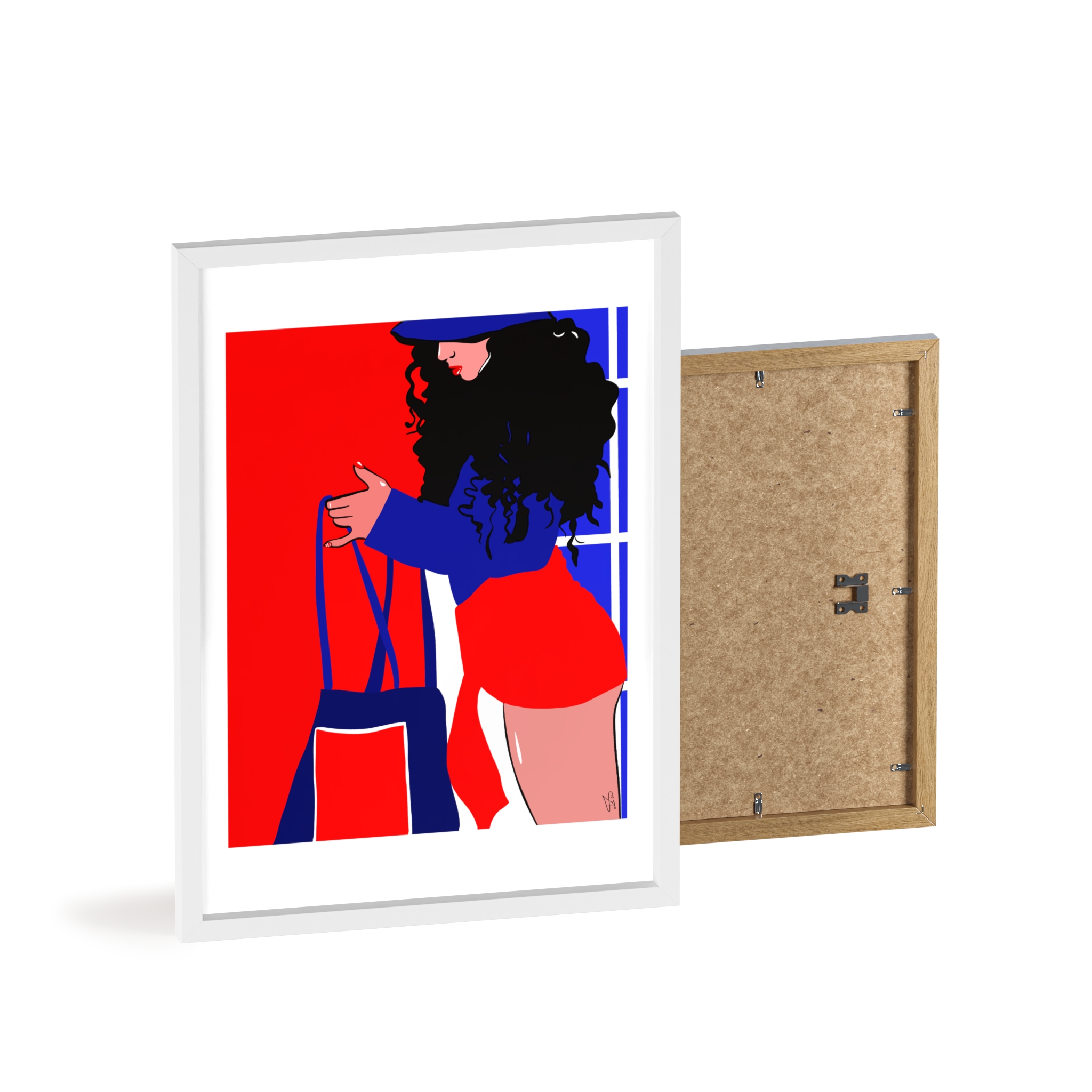 Beach Day Poster, Framed - Image 62