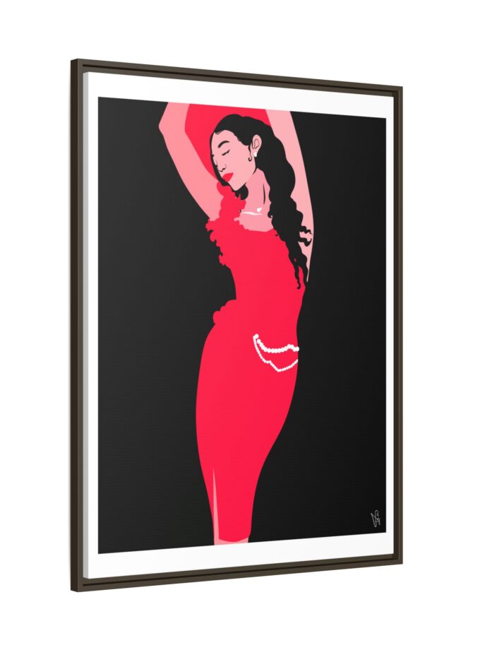 Goddess Canvas, Framed