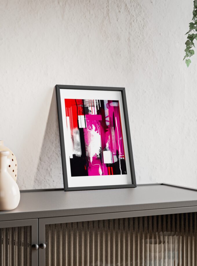 End Of Grieving Poster, Framed