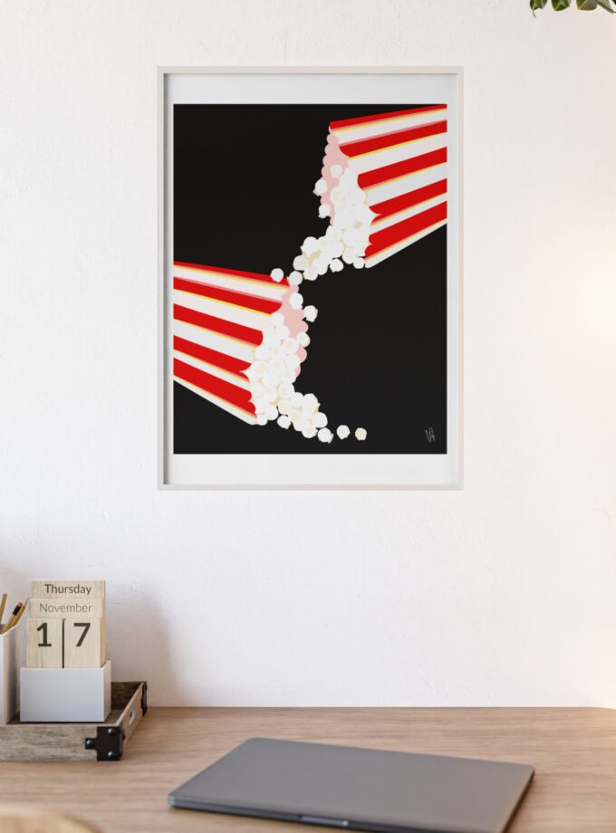 September Date Poster, Framed