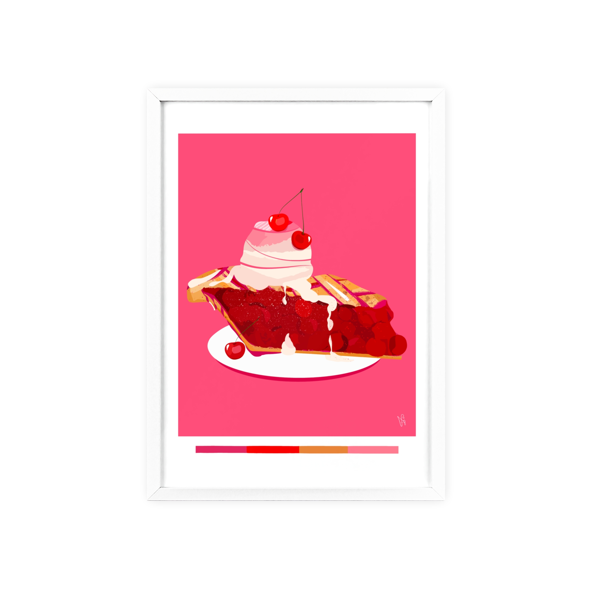 Cherry Pie Poster, Framed - Image 61