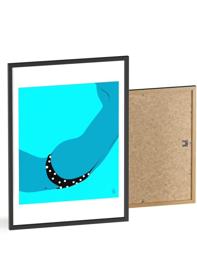 Dive In Poster, Framed