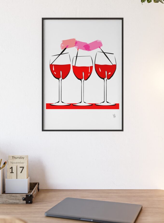 It's A Date Poster, Framed