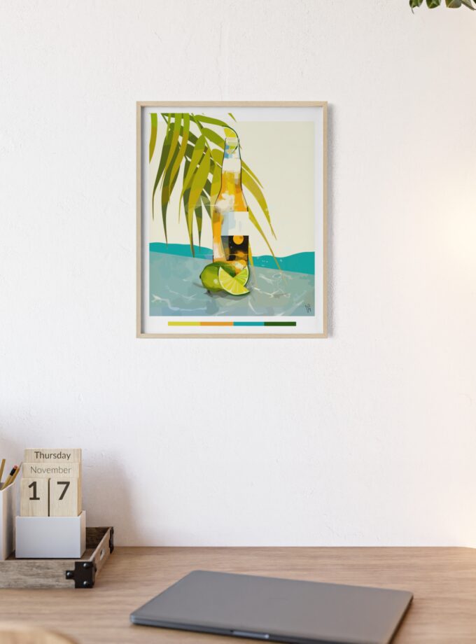 Beer In Kraljev Gaj Poster, Framed