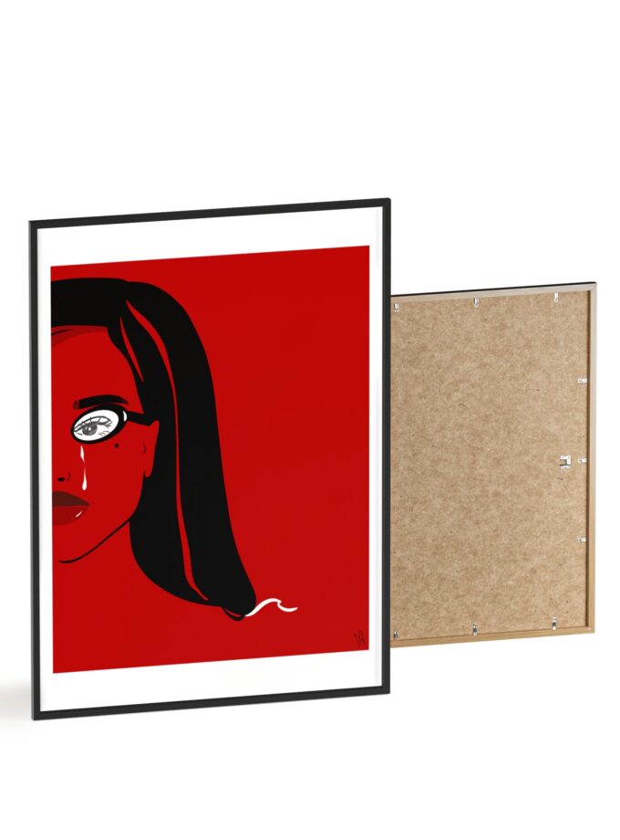 Writer Poster, Framed