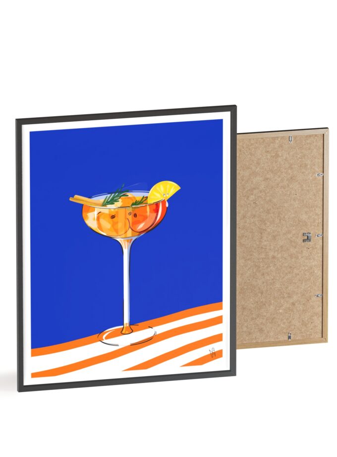 Apple Cider Poster, Framed