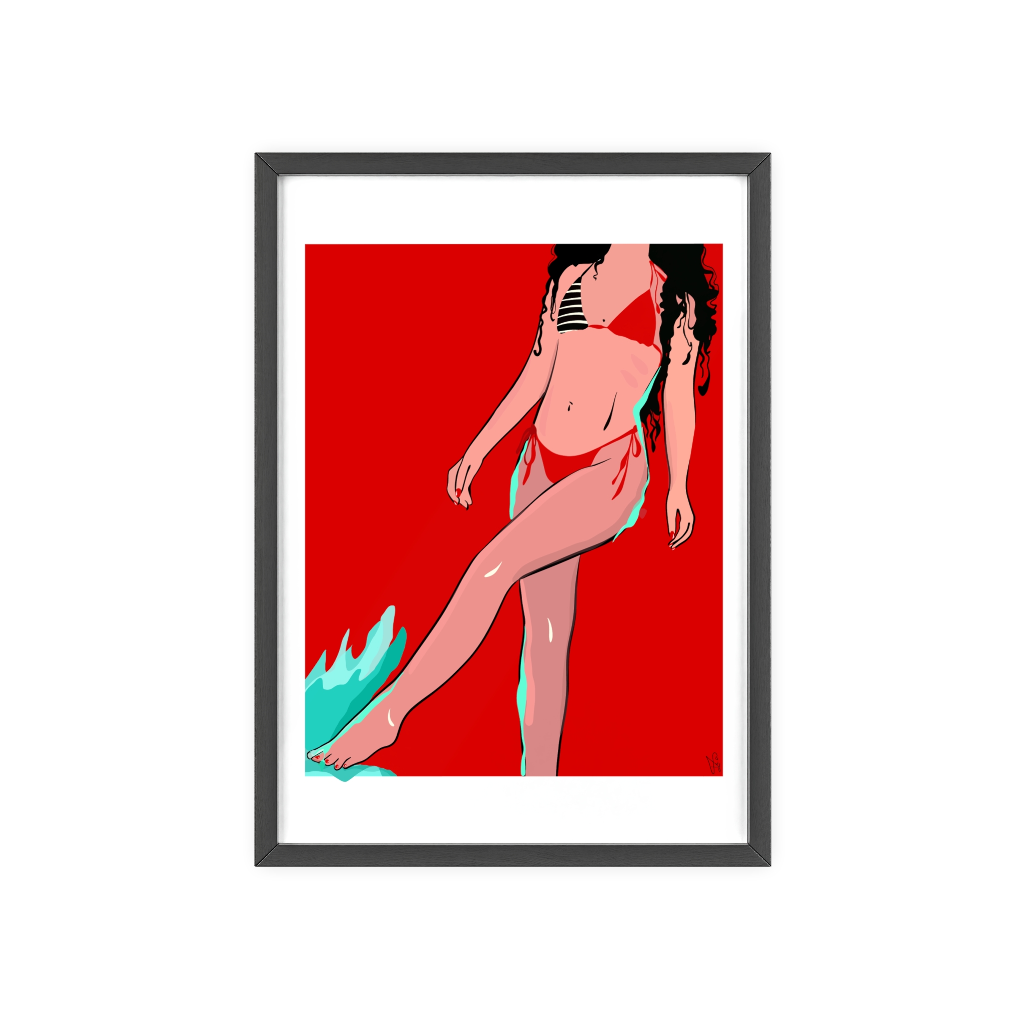 Budva Poster, Framed - Image 53