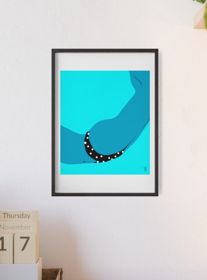 Dive In Poster, Framed