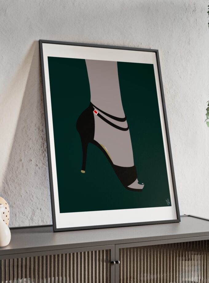 Emerald Poster, Framed