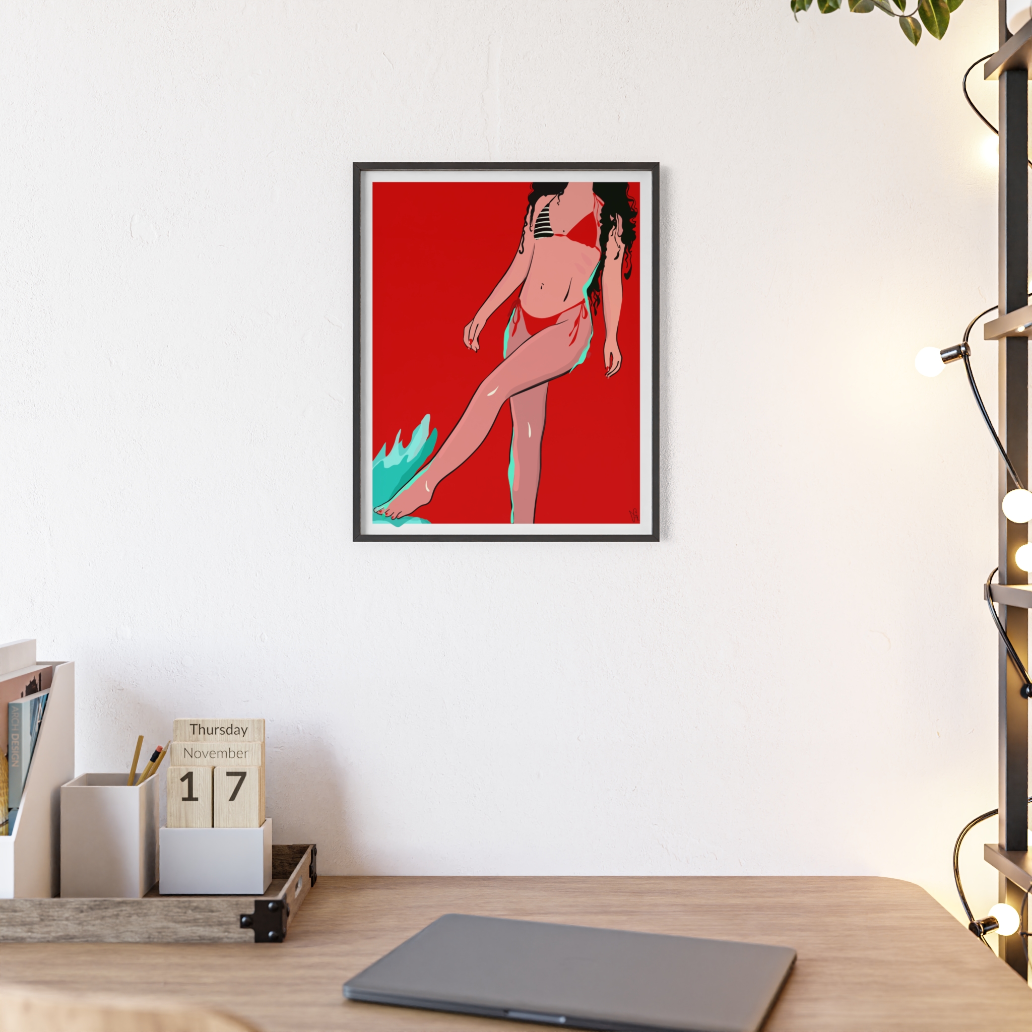 Budva Poster, Framed - Image 8