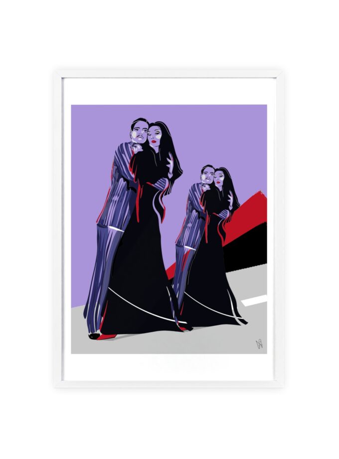 It Takes Two Poster, Framed