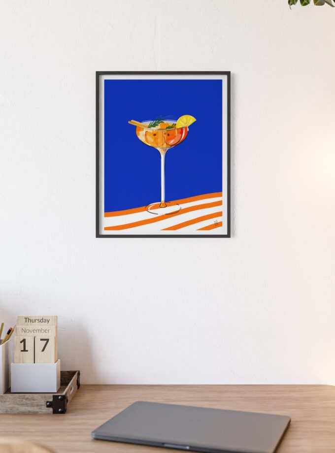 Apple Cider Poster, Framed