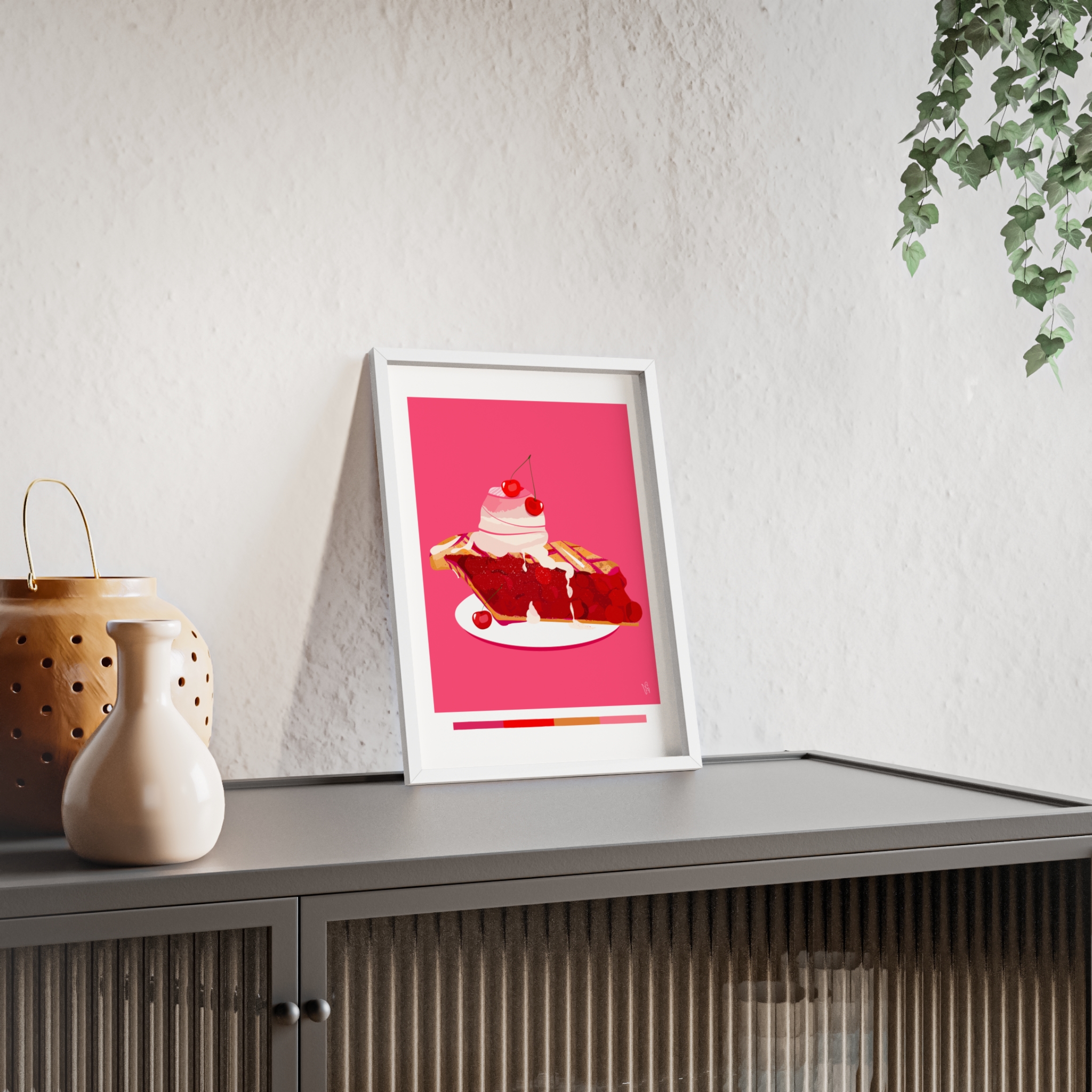 Cherry Pie Poster, Framed - Image 63