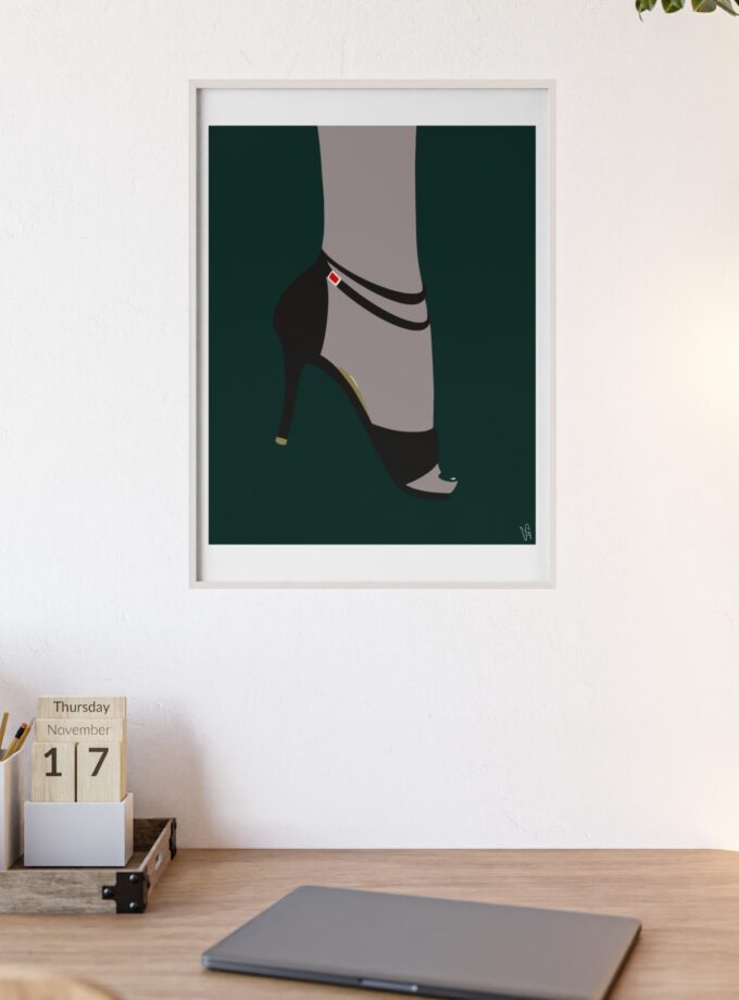 Emerald Poster, Framed