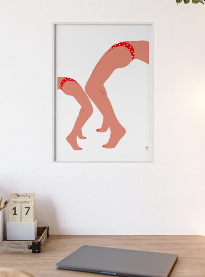 Sisters Poster, Framed