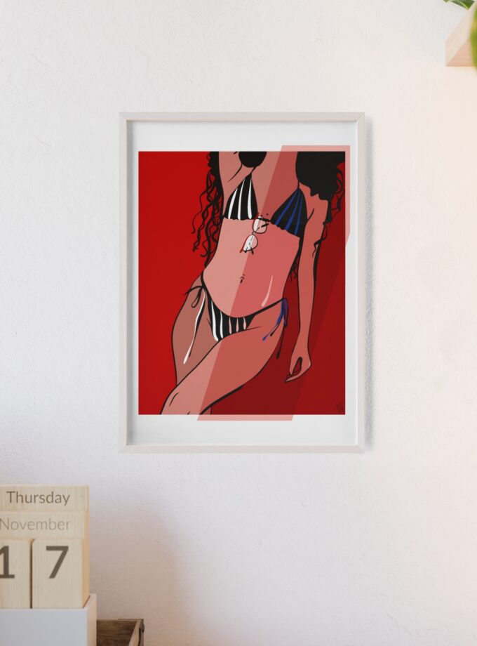 Where Are My Glasses? Poster, Framed