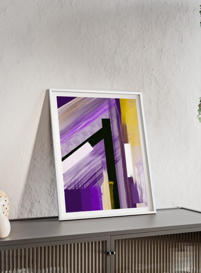 Lilac Poster, Framed