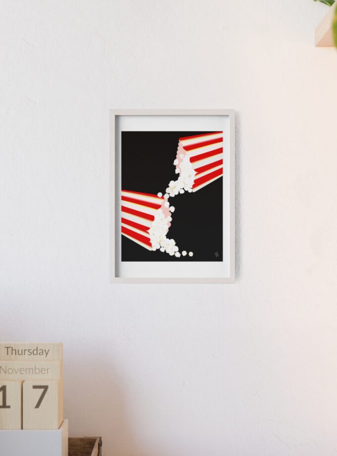 September Date Poster, Framed