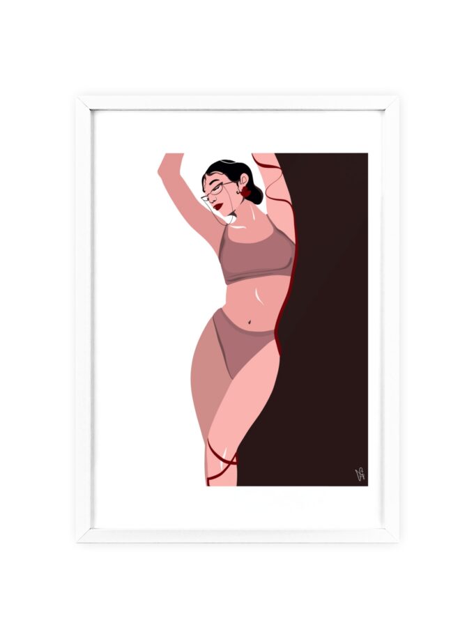 My Time Poster, Framed