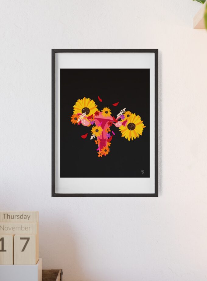 Nature Is Healing Poster, Framed