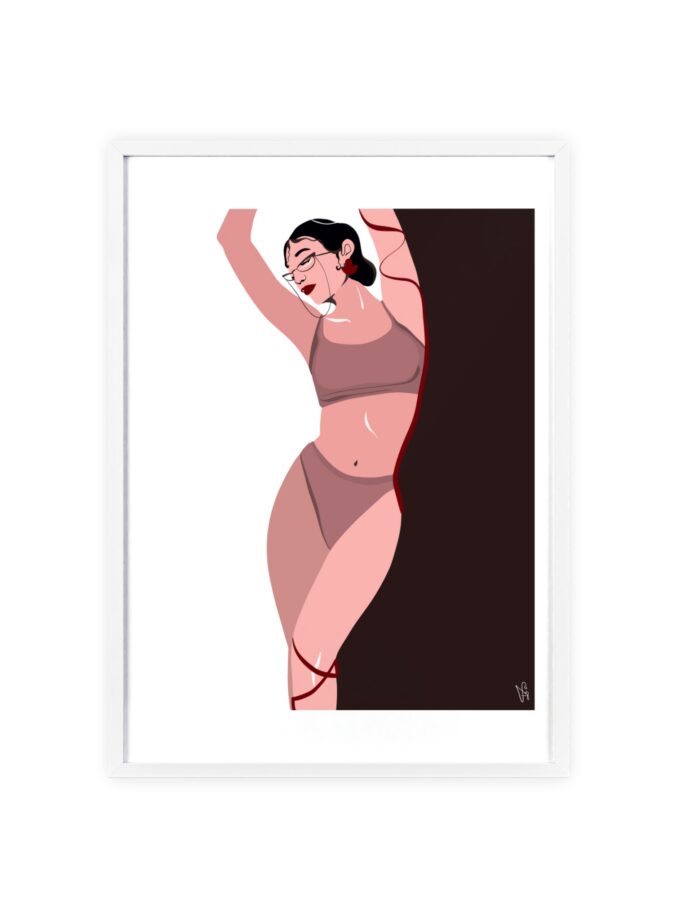 My Time Poster, Framed