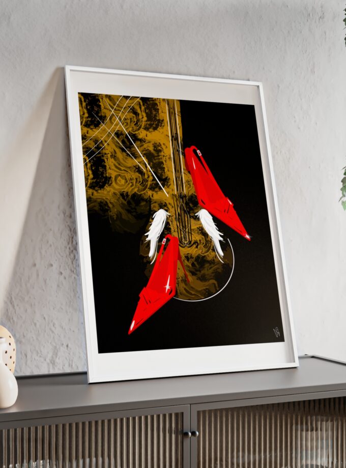 Birds Of A Feather Poster, Framed