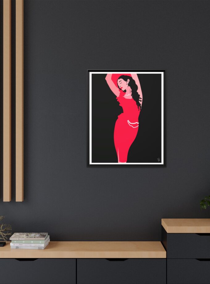Goddess Canvas, Framed