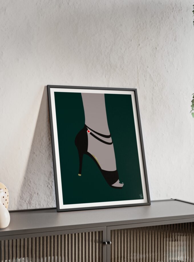 Emerald Poster, Framed