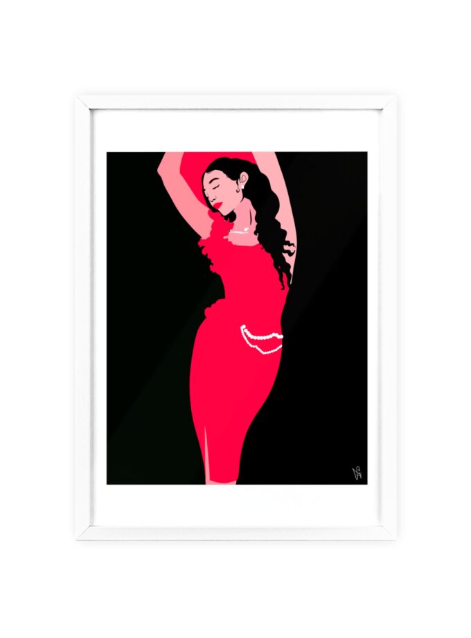 Goddess Poster, Framed