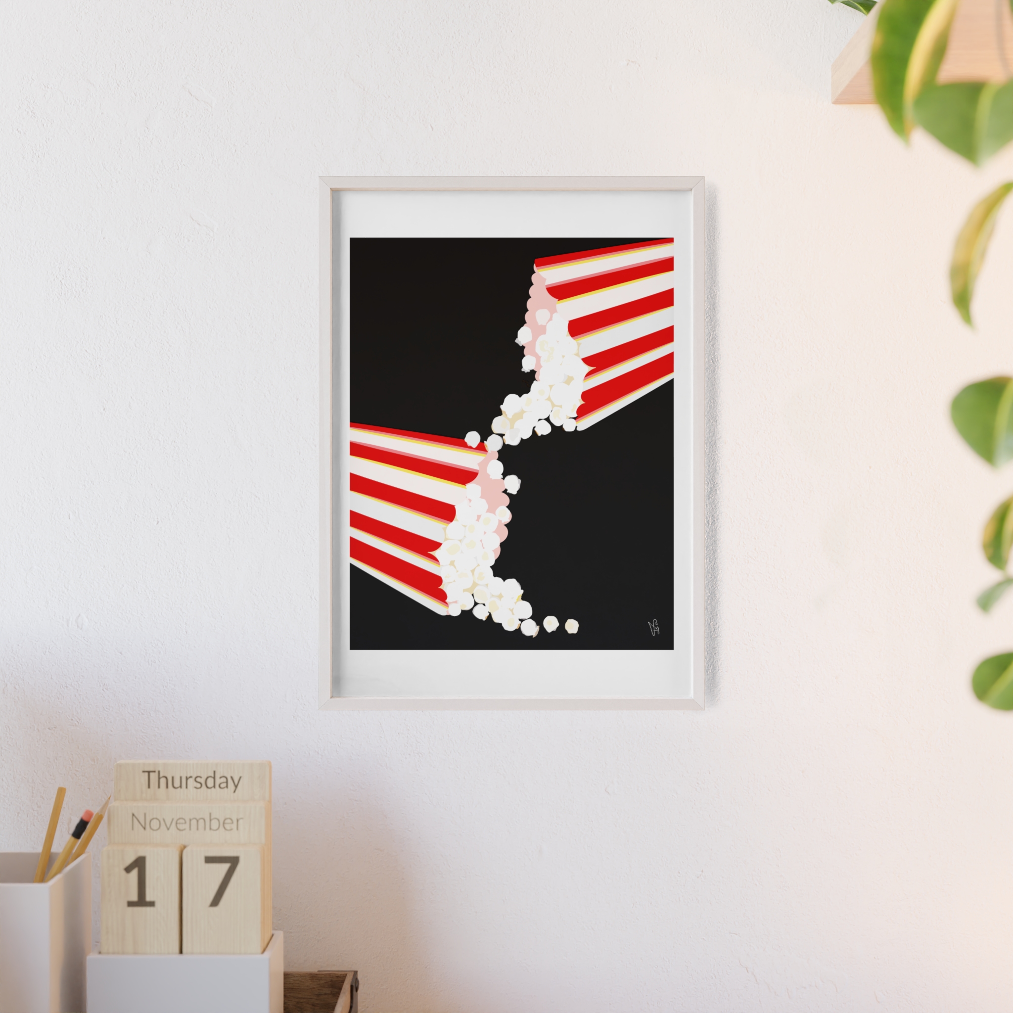 September Date Poster, Framed - Image 44