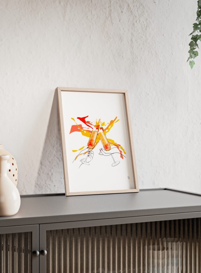 Good News Poster, Framed