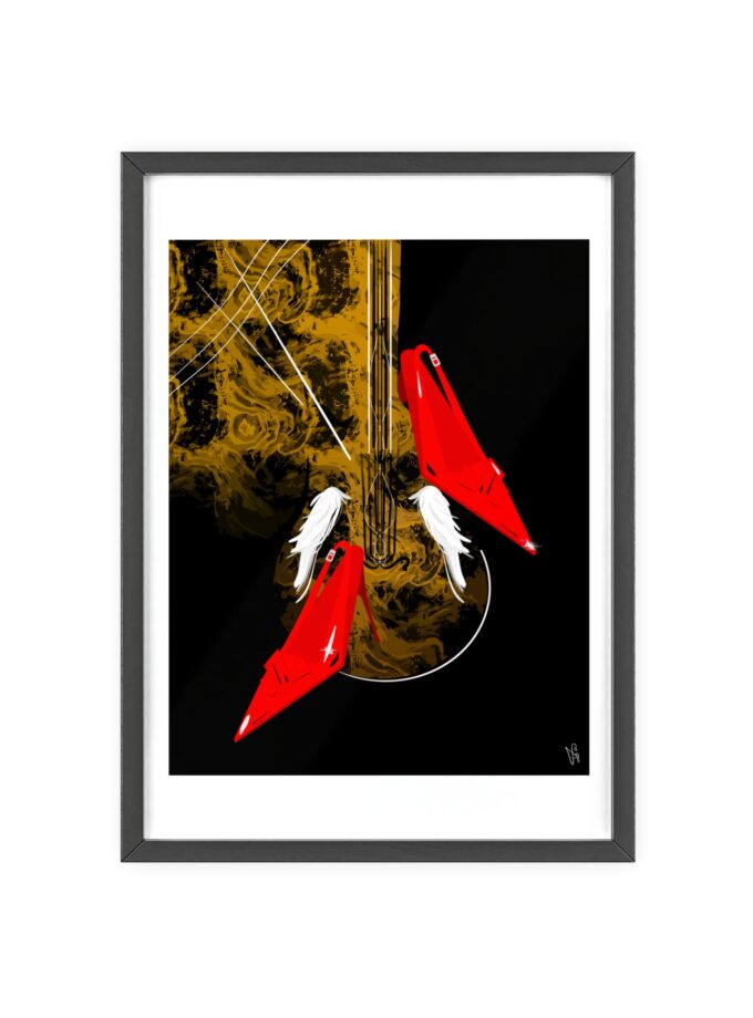 Birds Of A Feather Poster, Framed