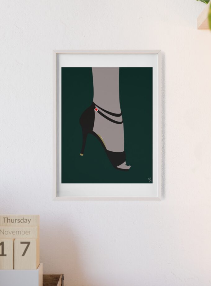 Emerald Poster, Framed