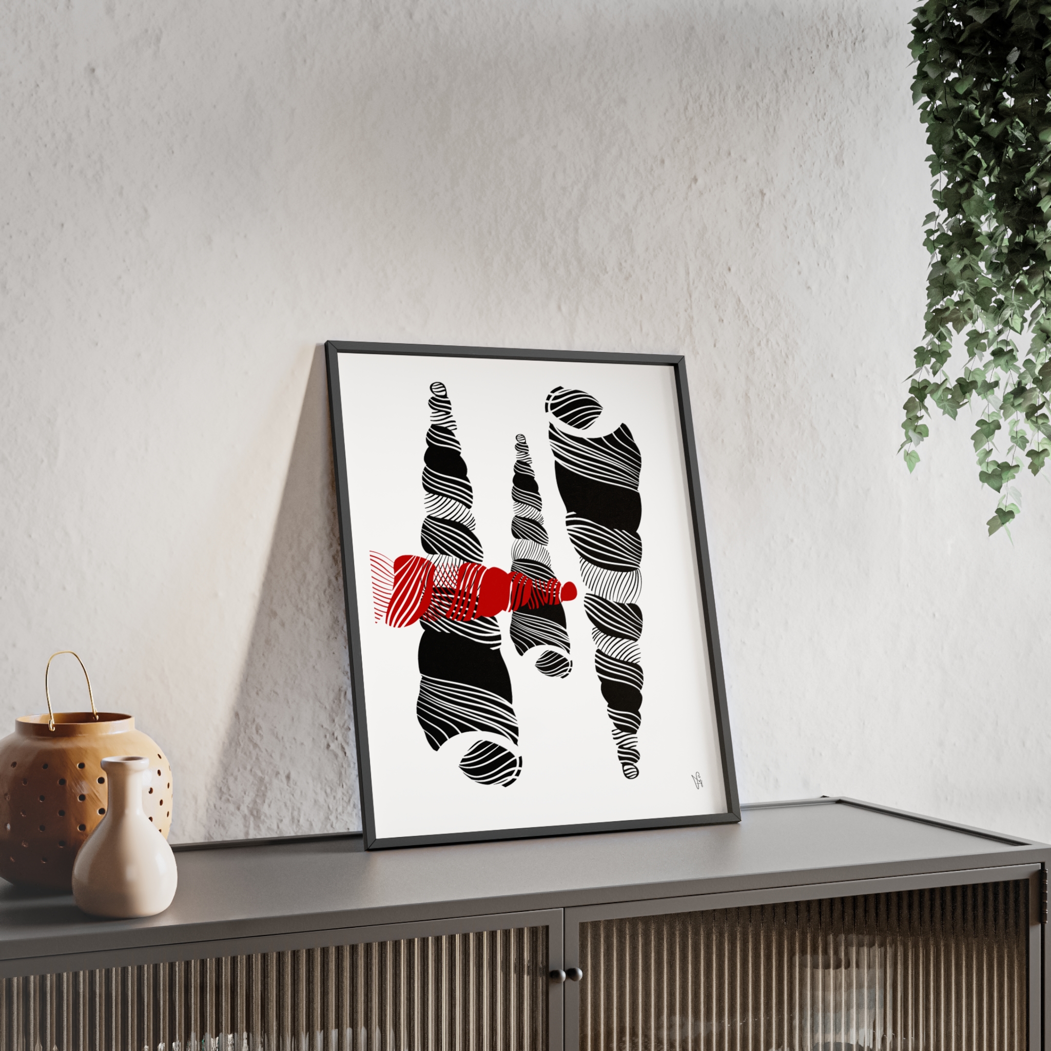 Clash Poster, Framed - Image 3