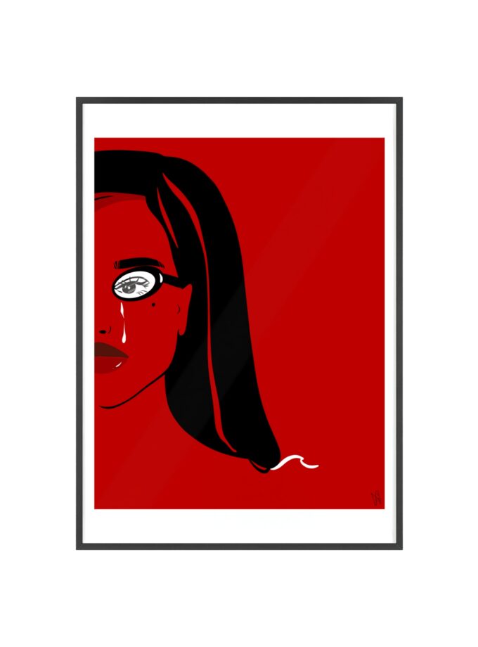 Writer Poster, Framed