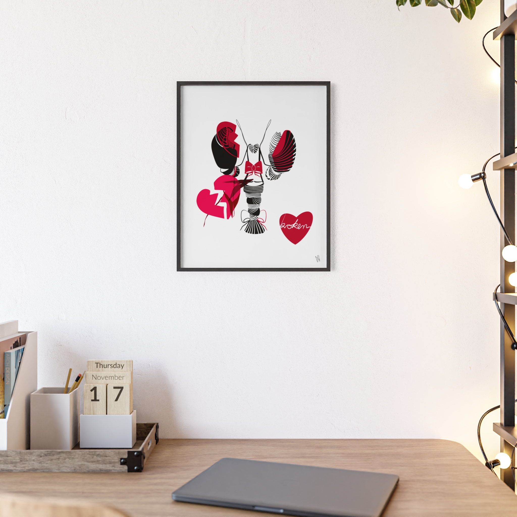 Heartbroken Poster, Framed - Image 8