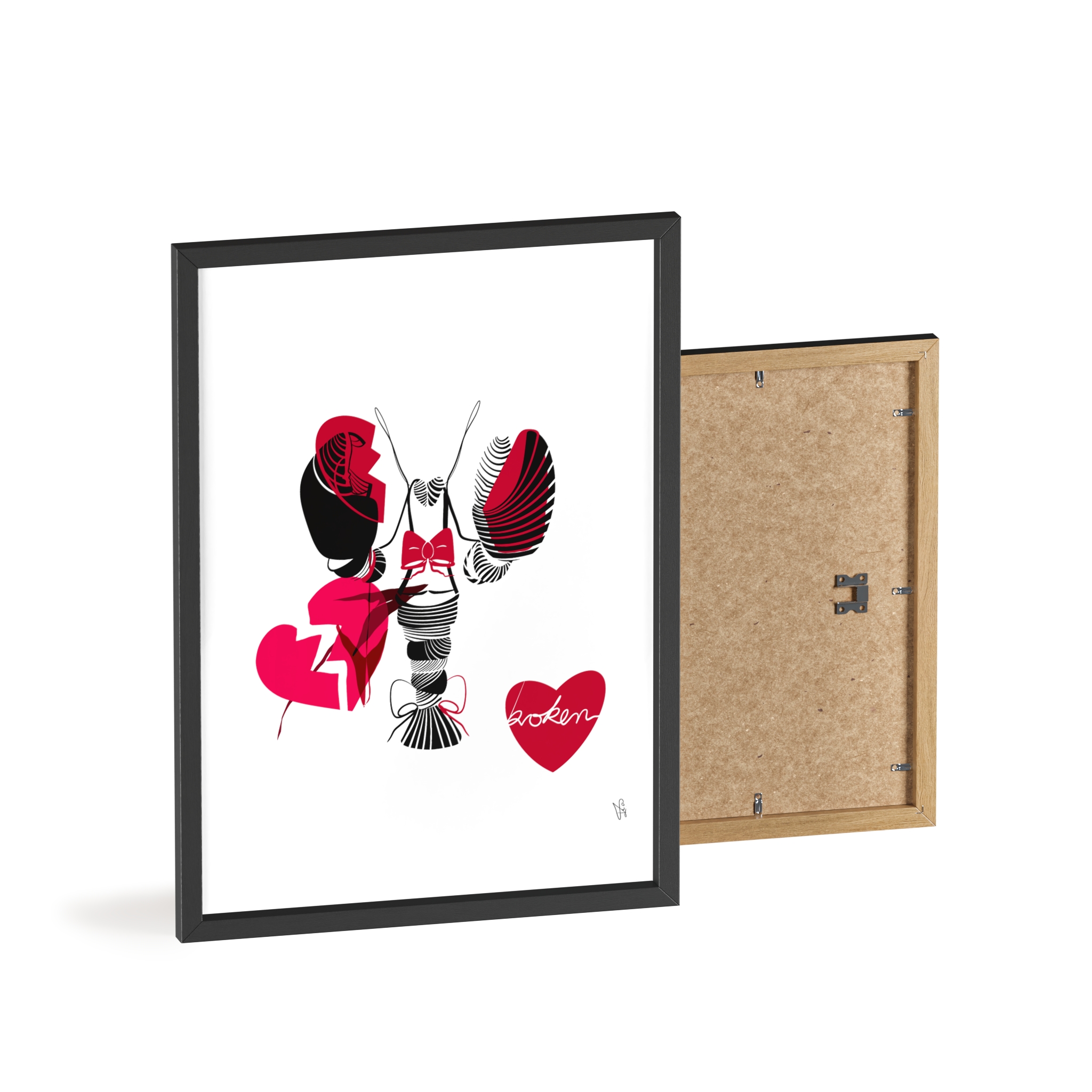 Heartbroken Poster, Framed - Image 50