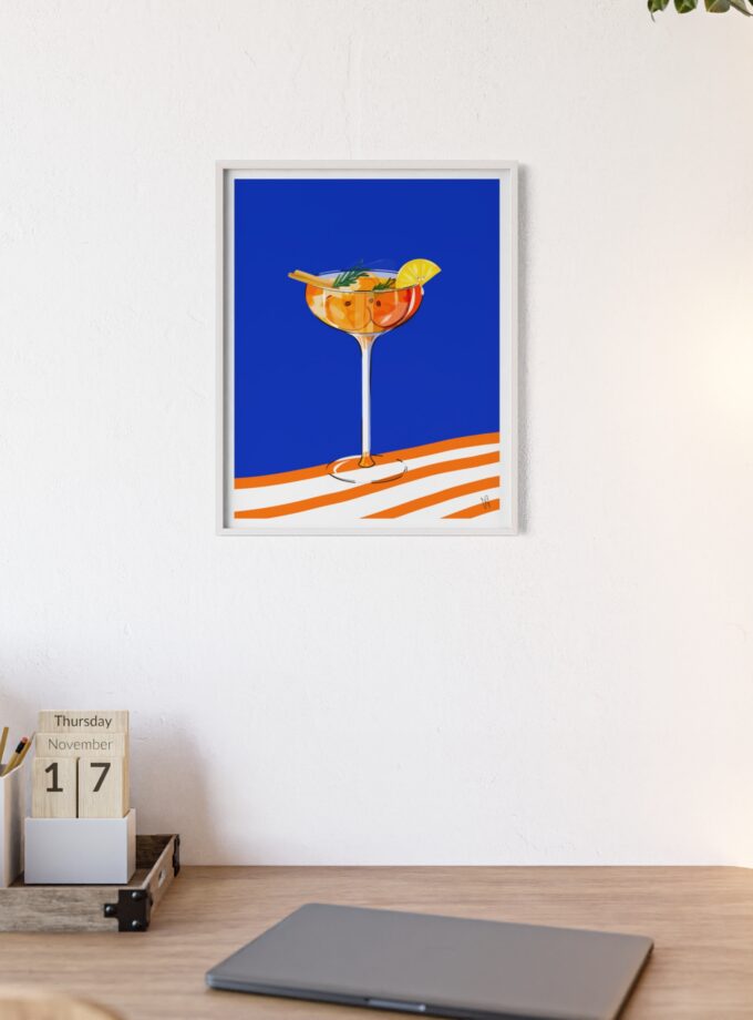 Apple Cider Poster, Framed