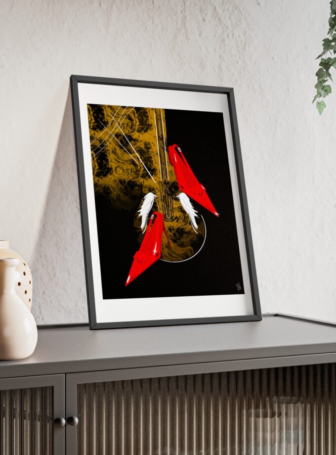 Birds Of A Feather Poster, Framed