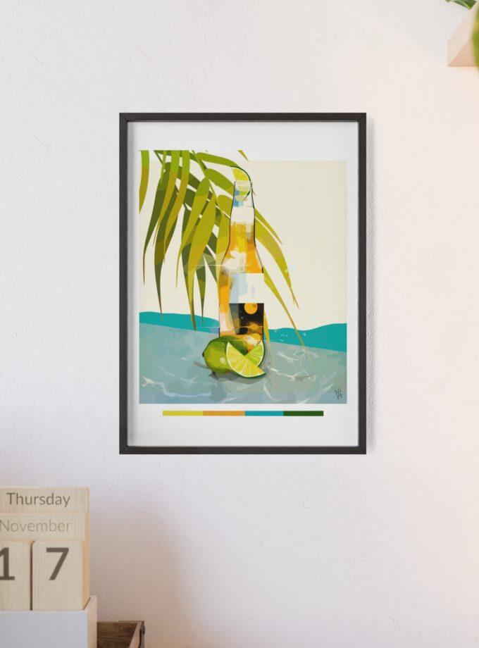 Beer In Kraljev Gaj Poster, Framed