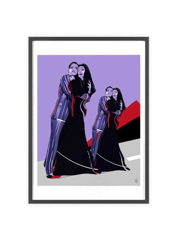 It Takes Two Poster, Framed