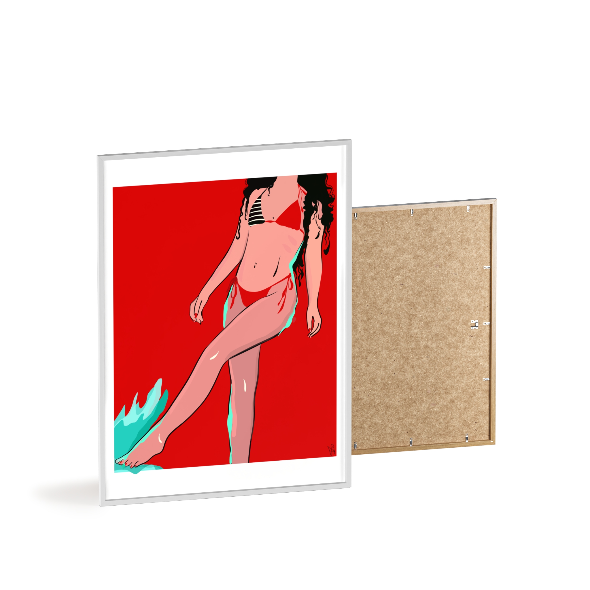 Budva Poster, Framed - Image 26