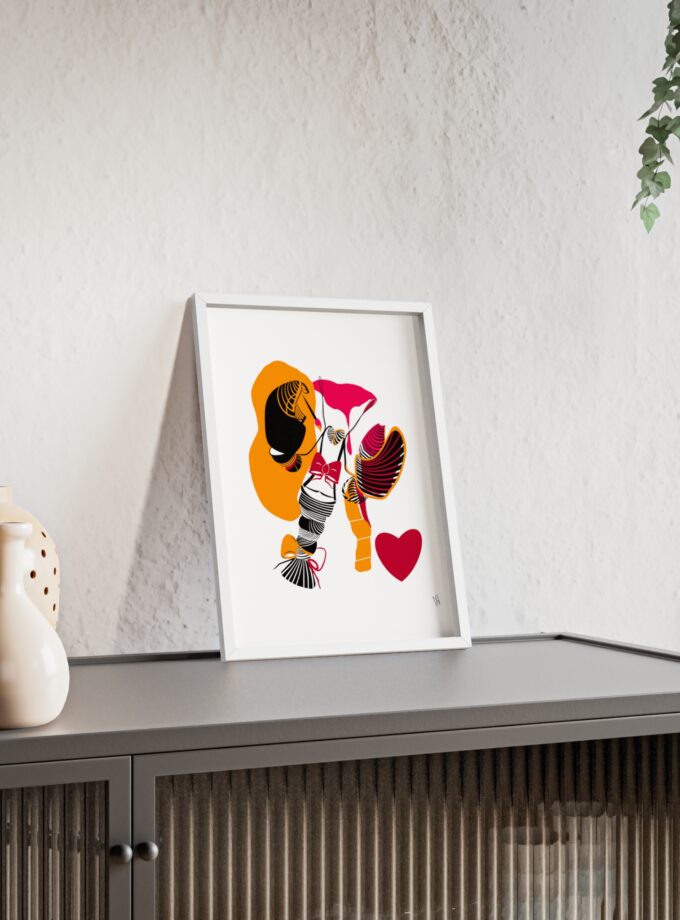 El Maestro Poster, Framed