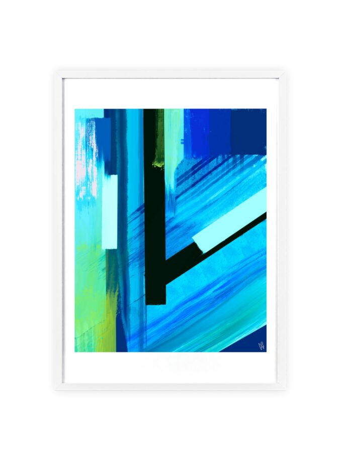 Future Poster, Framed