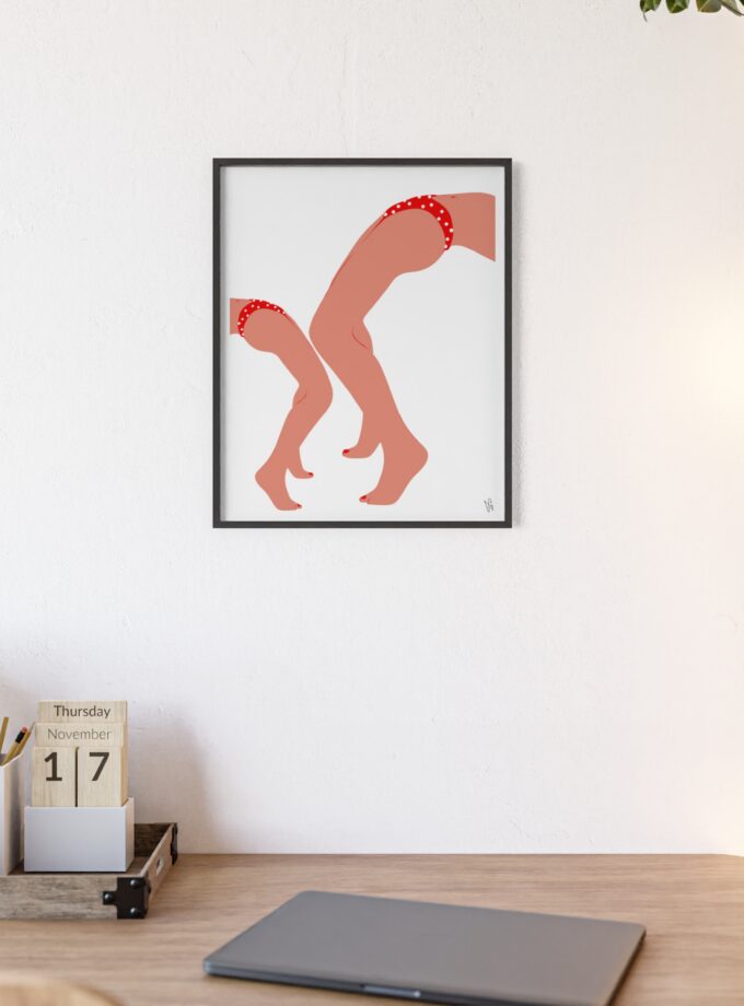 Sisters Poster, Framed