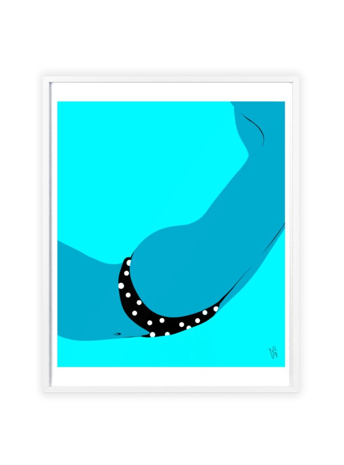 Dive In Poster, Framed