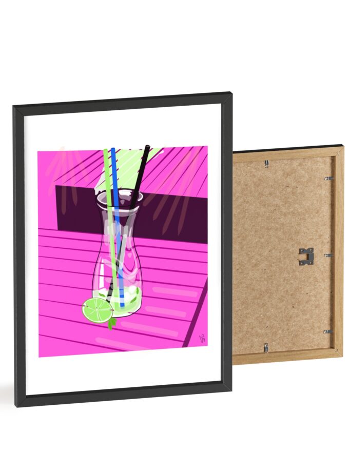 Mojito In Starigrad Poster, Framed