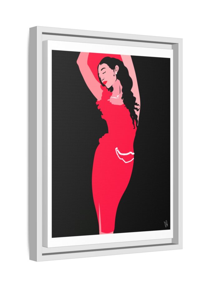 Goddess Canvas, Framed