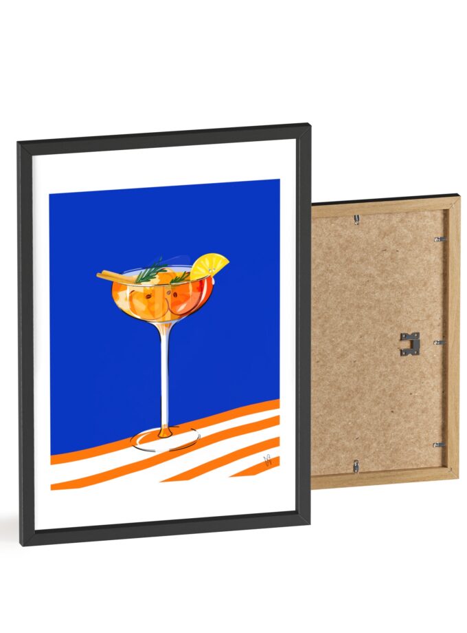 Apple Cider Poster, Framed